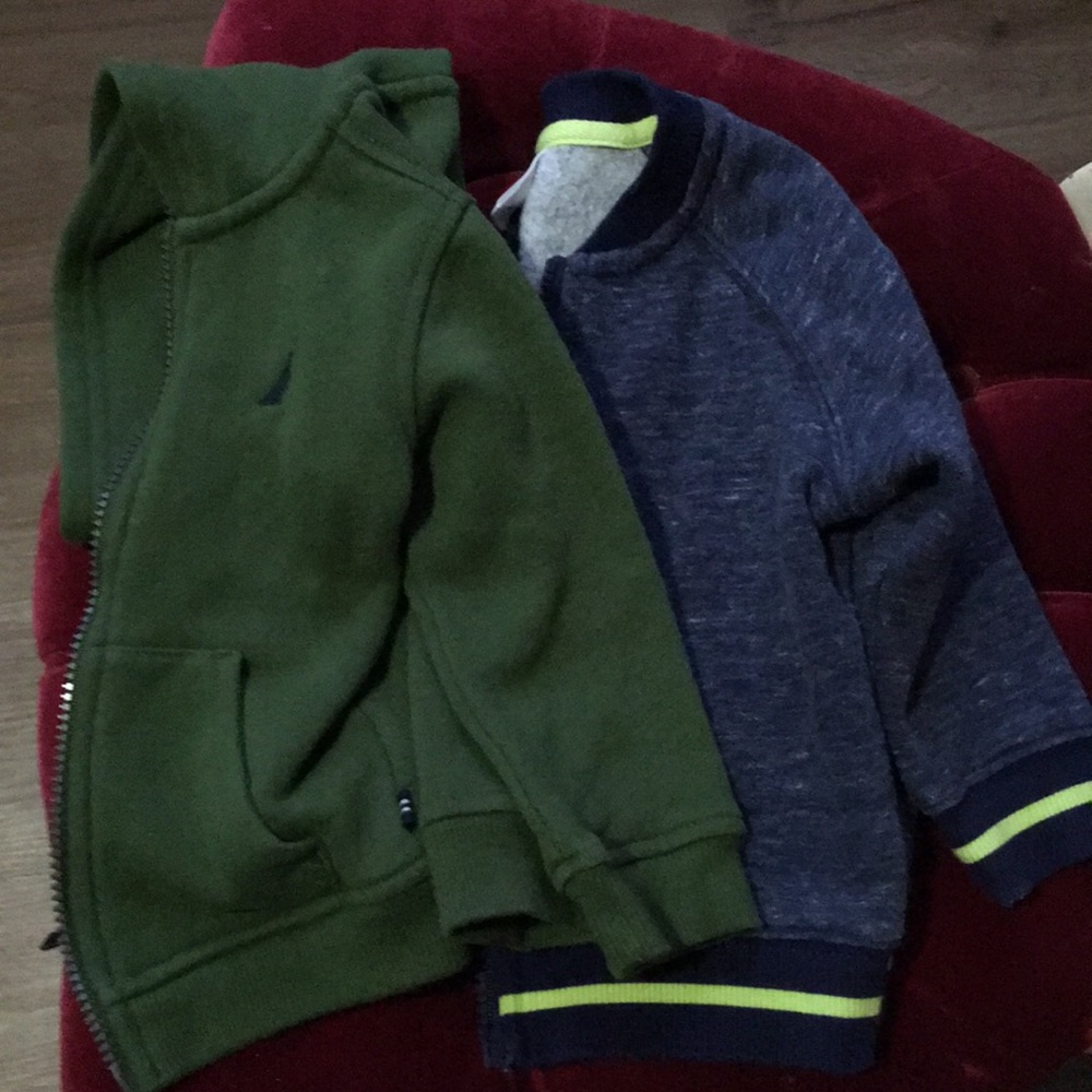 Nautica and Gymboree jackets, 12-18